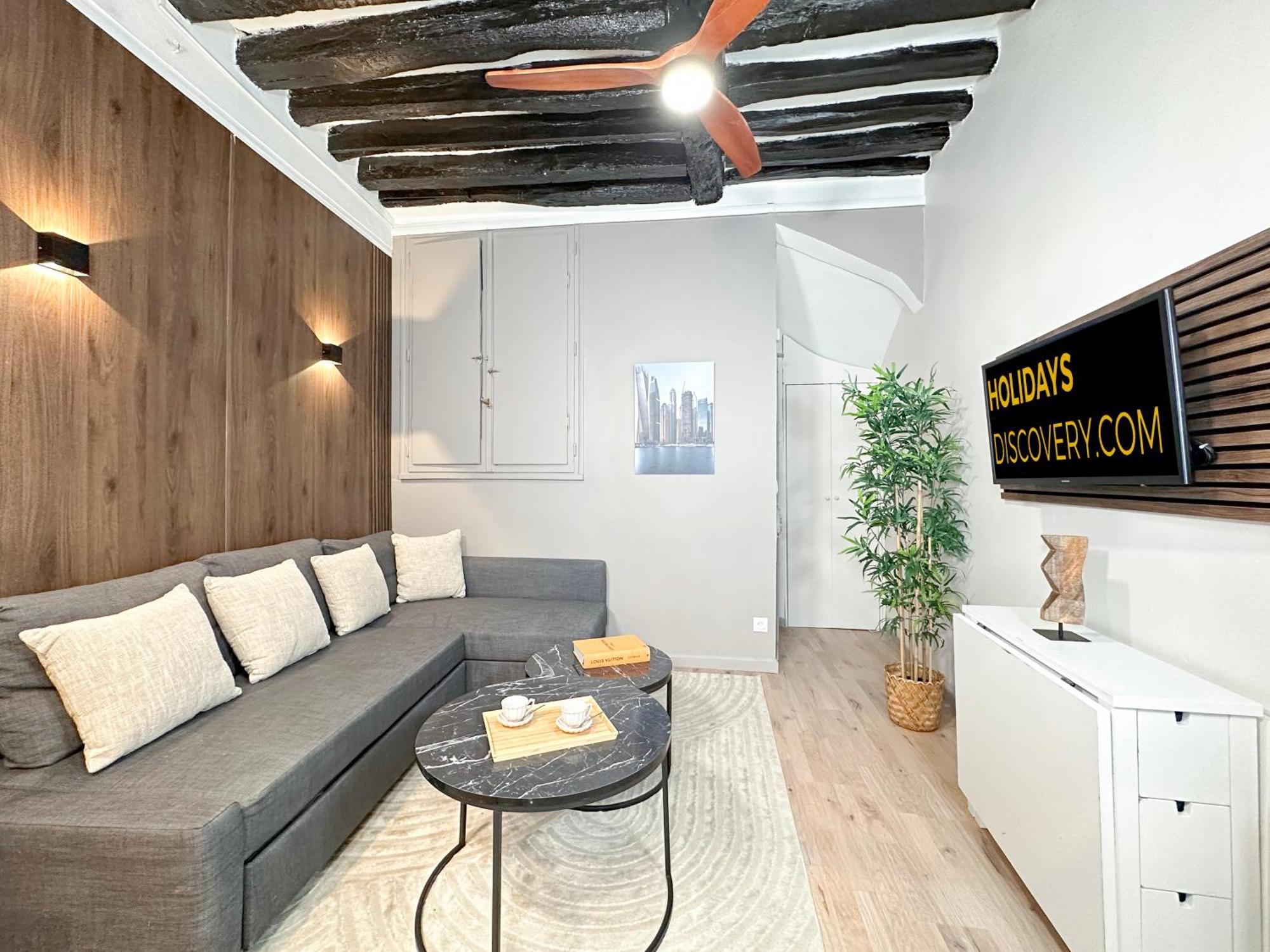 Chic Louvre Apartment Paris Luaran gambar