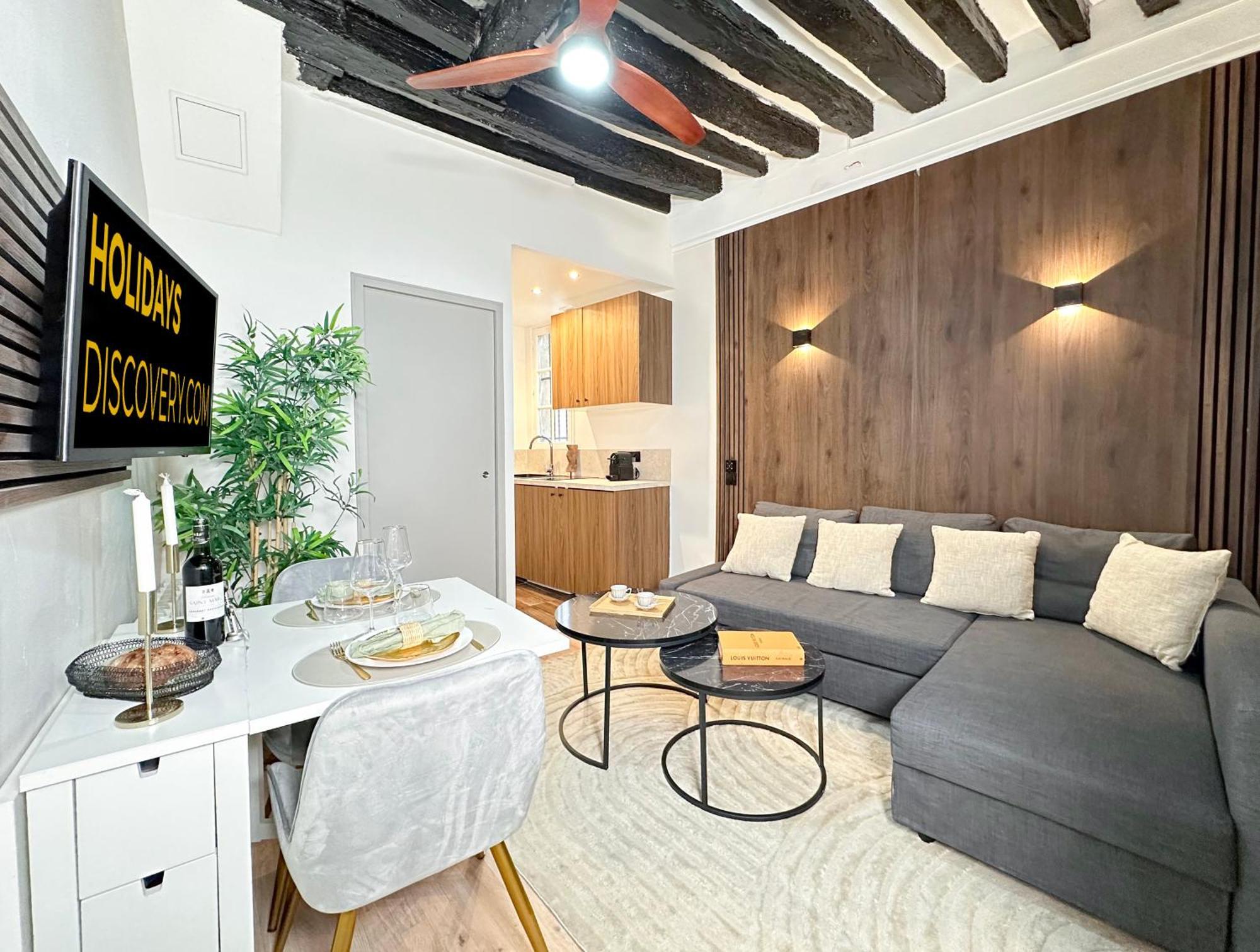 Chic Louvre Apartment Paris Luaran gambar